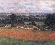 Claude Monet Field of Poppies,Giverny oil painting reproduction